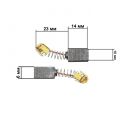 Щетки для электроинструмента 5,8*19*12 СВ 419 внешний фиксатор