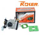 Карбюратор с большим отверстием 40/44 бензокосы к-кт прокладки ( NOKER )