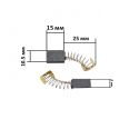 Щетки для электроинструмента 6*10*15 Makita М5