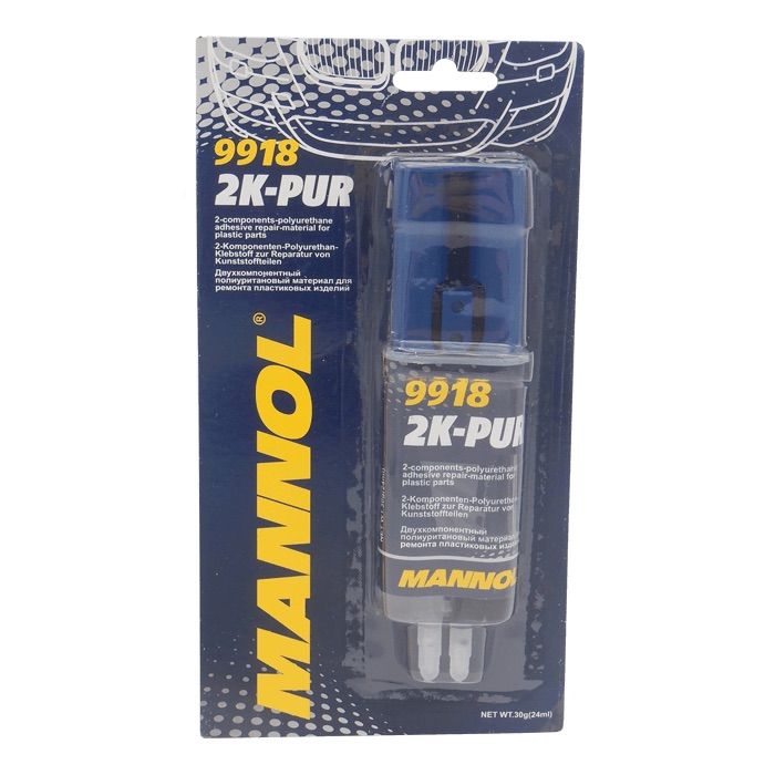 Клей поліуретановий, 30г, двокомпонентний MANNOL (9918)