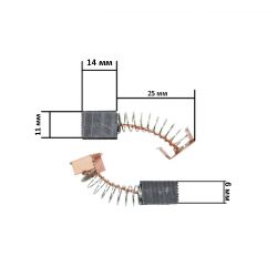 Щетки для электроинструмента 6*10*16 Makita М6