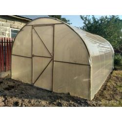Теплица "Маевка" 4х8, Без комплекта для крепления пленки, 150