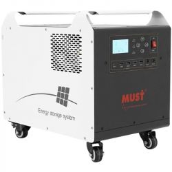 Переносна зарядна станція Must HBP1800-2024OS 2560W LiFePO4